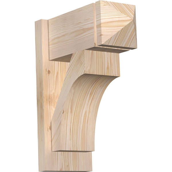 Ekena Millwork Westlake Arts & Crafts Smooth Outlooker, Douglas Fir, 7 1/2"W x 16"D x 20"H OUT08X16X20WTL03SDF - main